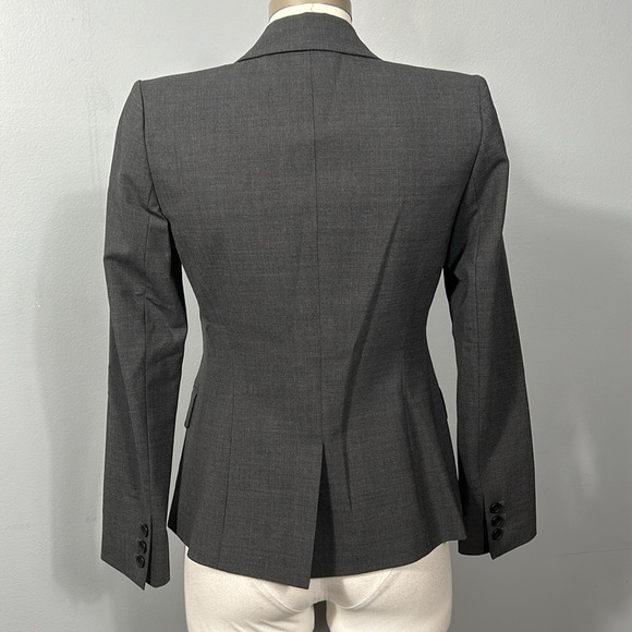 Theory Gabe Wool Blazer Gray Single Button size 0 - Picture 7 of 16